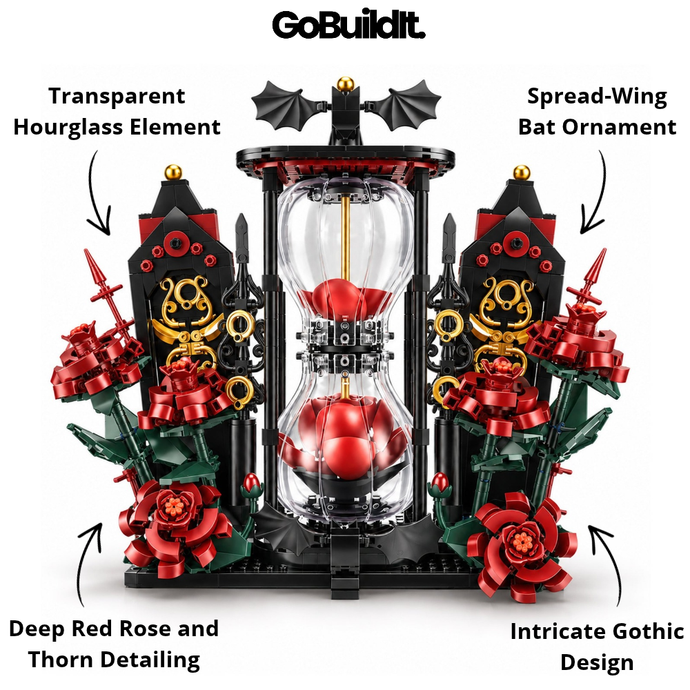 Gothic Rose Hourglass 1001PCS