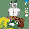 Owl Clock Music Box 541PCS