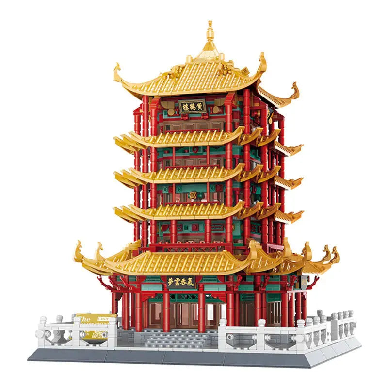 Chinese Landmark Crane Tower 6794PCS