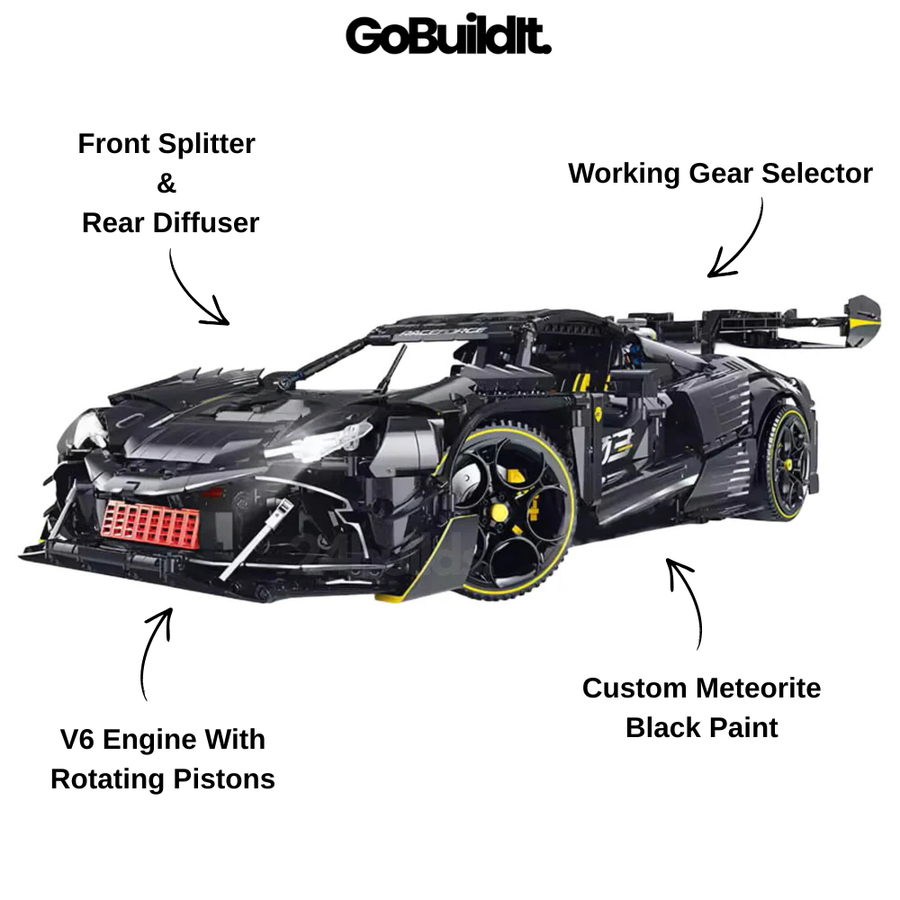 Track-Built German Supercar 3728PCS