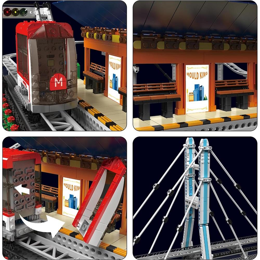 Electric Train Track 1488PCS