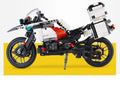 Police Patrol Bike 1010PCS