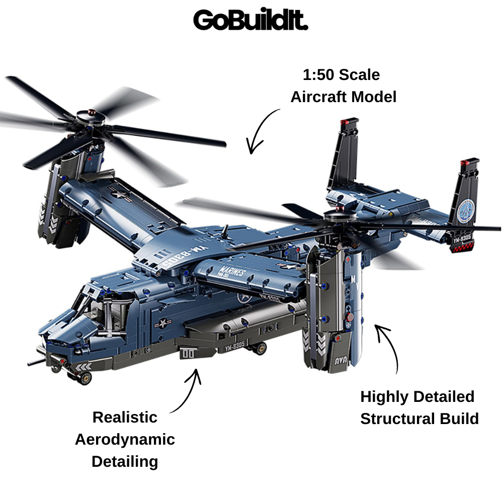 Dual Rotor Aircraft 1486PCS