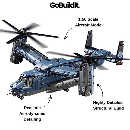 Dual Rotor Aircraft 1486PCS