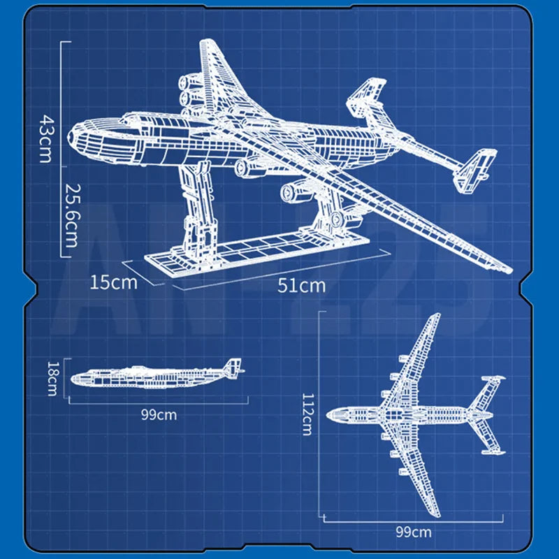 The Antonov 225 5349PCS