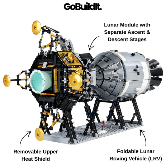 Apollo Moon Mission Spacecraft 7011PCS