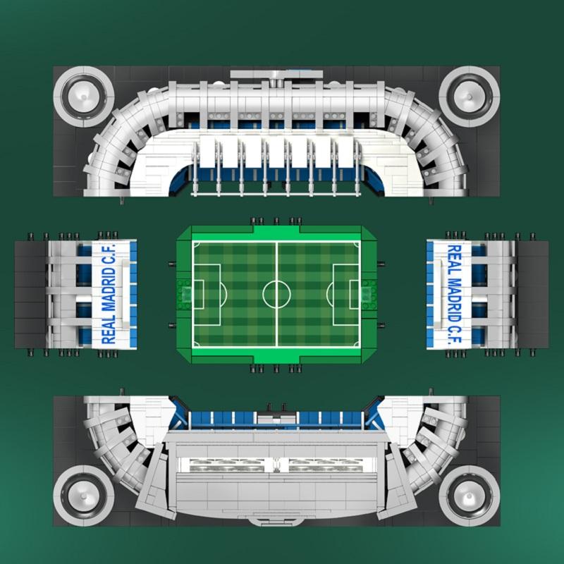Spanish Bernabue Stadium 4266PCS