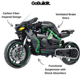 Japanese Carbon Motorbike 512PCS