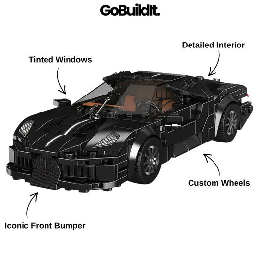 Gobuildit Black Mamba Hypercar 410pcs