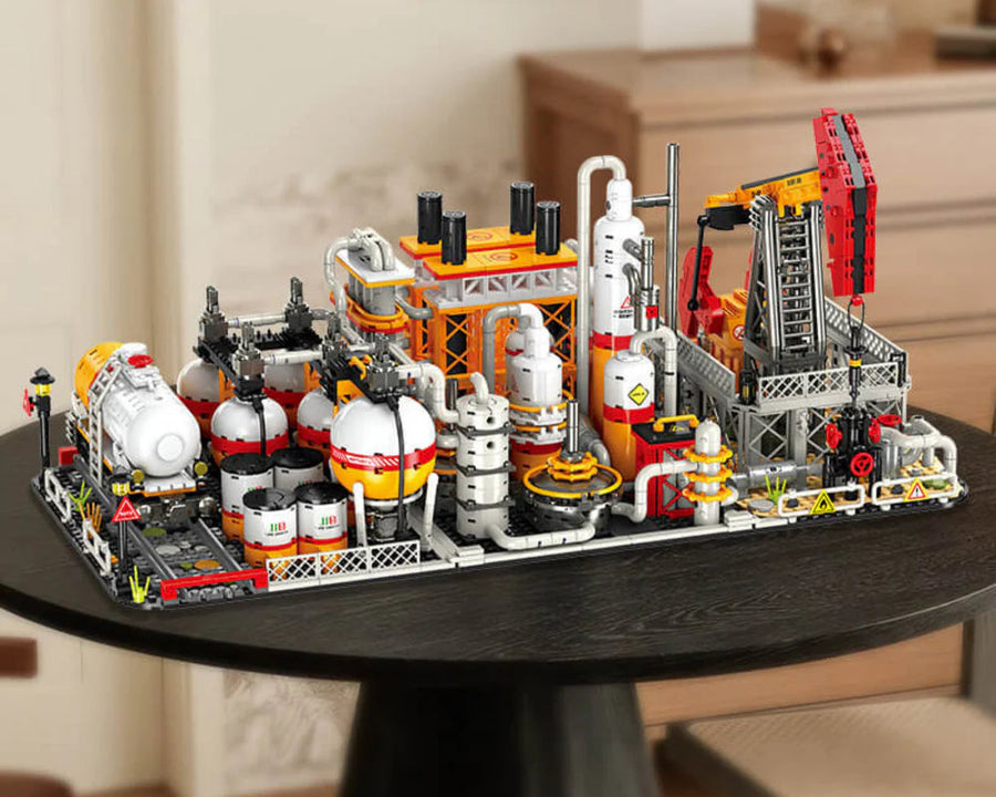 Industrial Oil Refinery 2142PCS