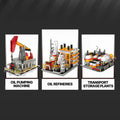 Industrial Oil Refinery 2142PCS