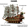 Flying Dutchman Ghost Ship 4363PCS