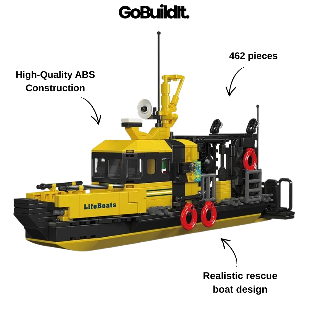 The Rescue boat 462PCS