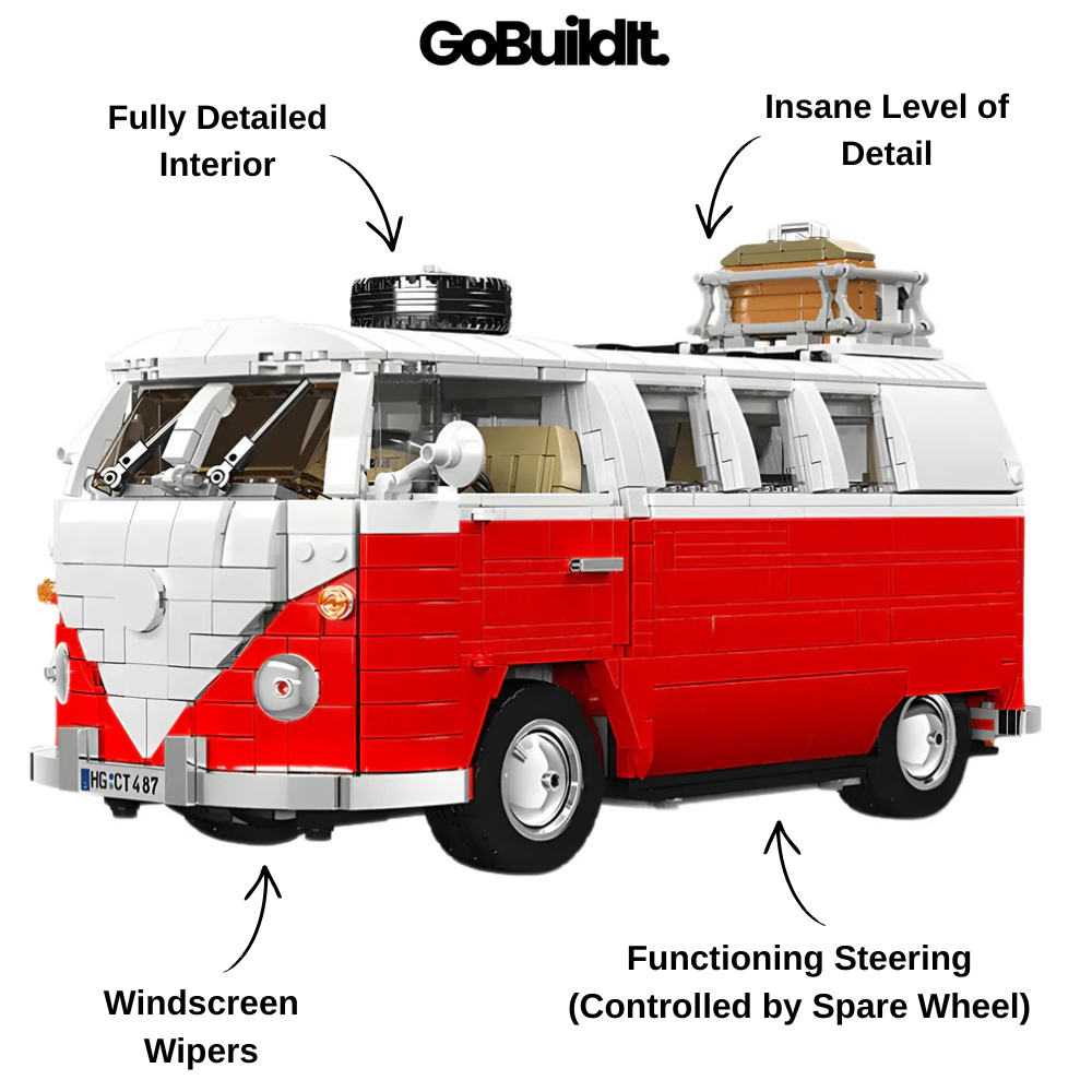 Vintage Travel Van 2055PCS