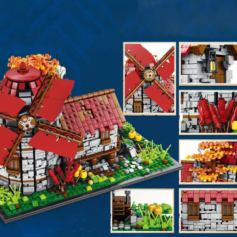 The Windmill Town 2296PCS