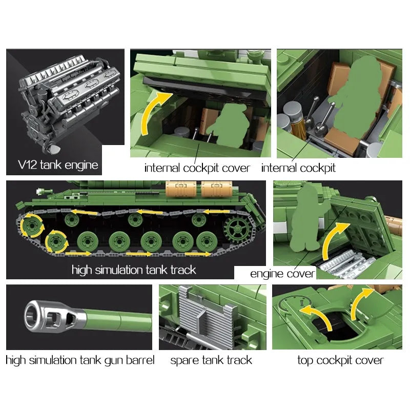 IS-2M Heavy Tank 1068PCS