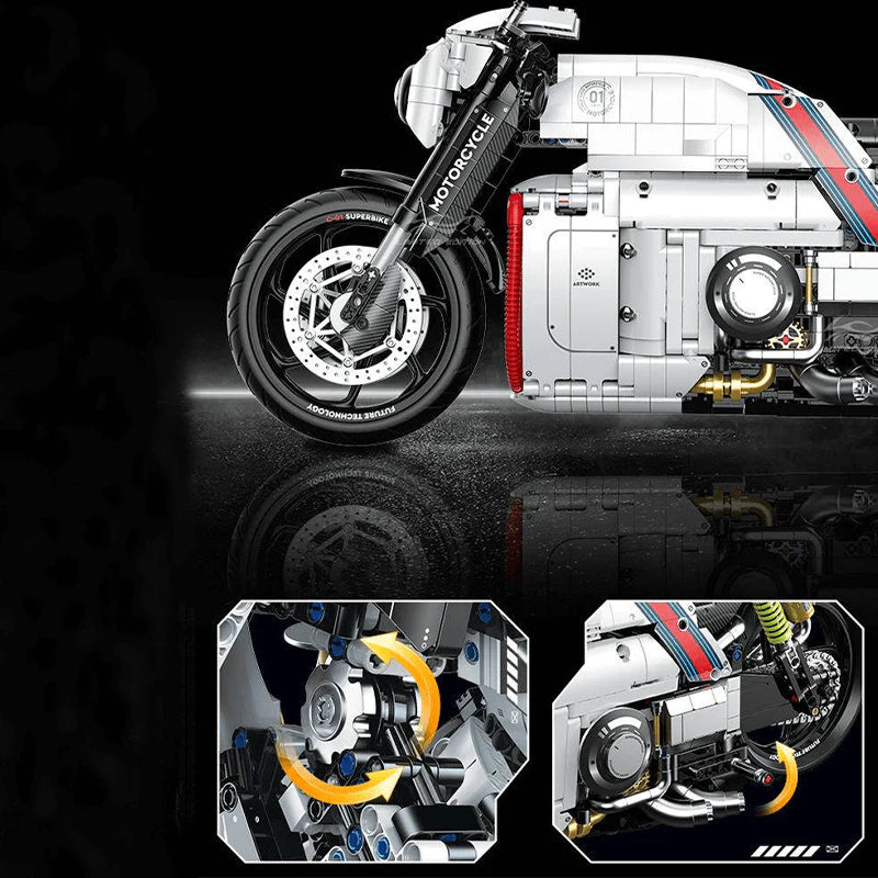 Mecha Racing Bike 2615PCS