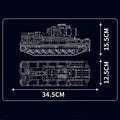 Karl Mortar Tank 1648PCS