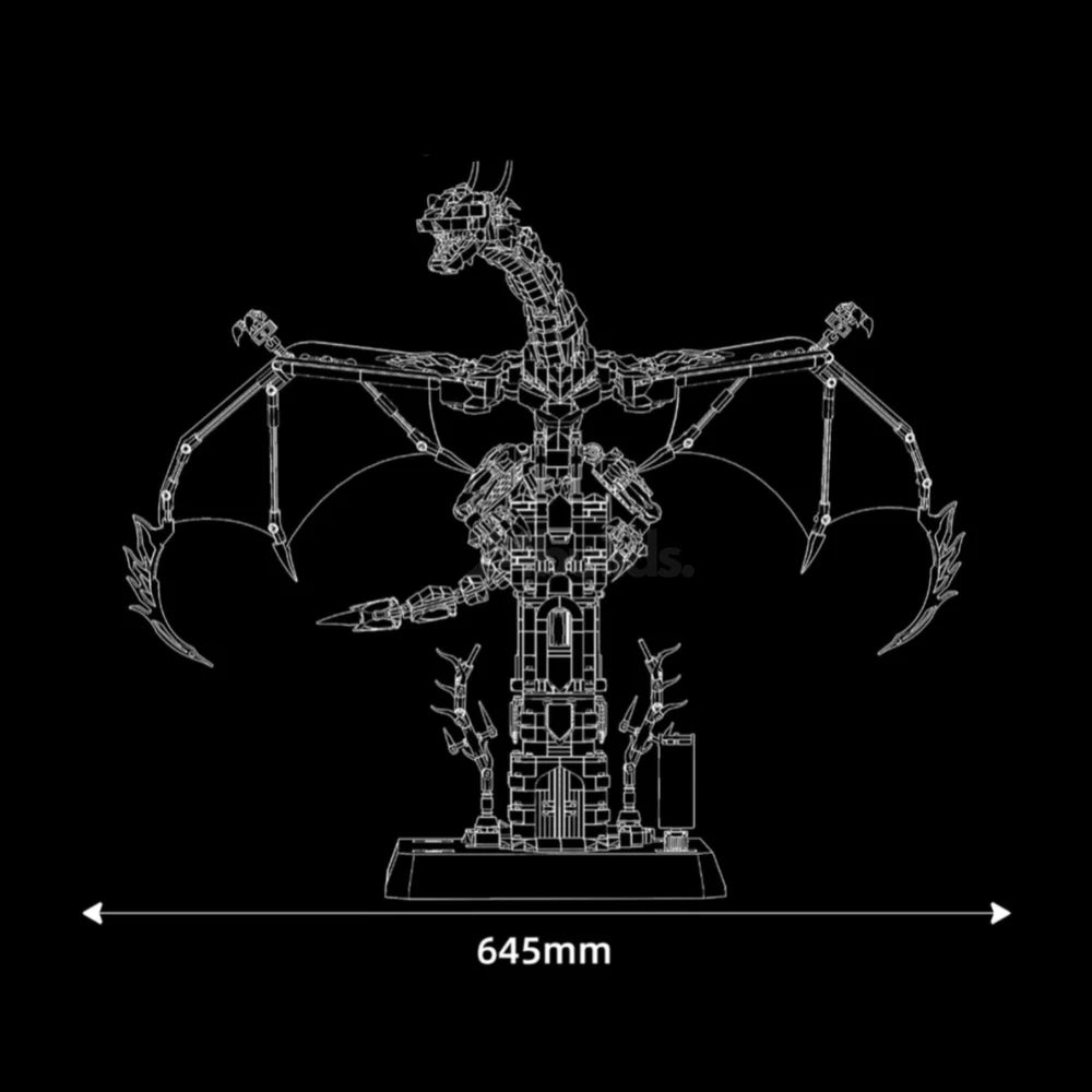 The Mythical Dragon 1788PCS