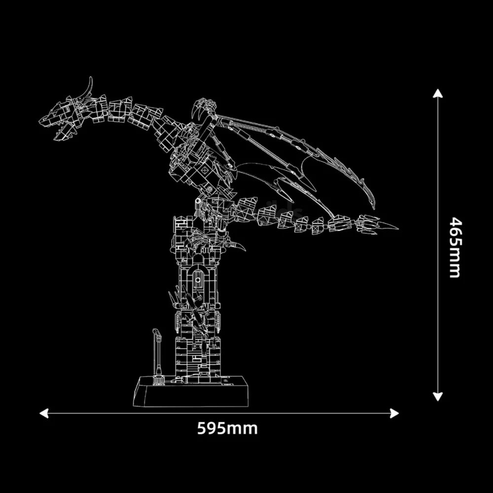 The Mythical Dragon 1788PCS