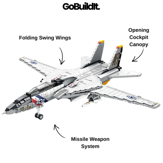 The F-14 Tomcat 1600PCS