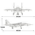 The MIG-29 Plane 1837PCS