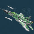 The MIG-29 Plane 1837PCS