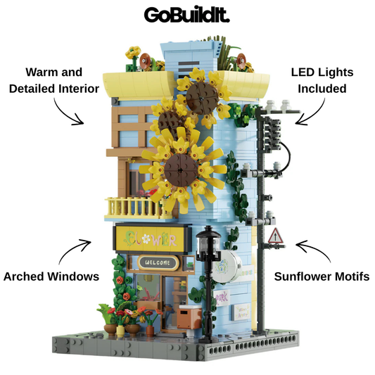 The Sunflower House 1582PCS