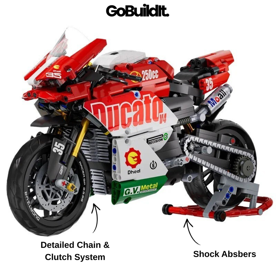 Italian Ducati V4 863PCS