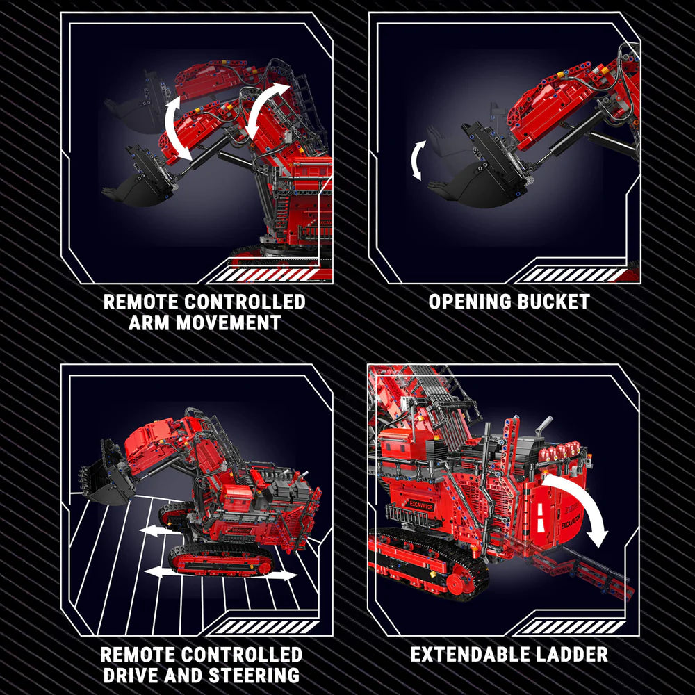 Heavy-Duty Excavator 4767PCS