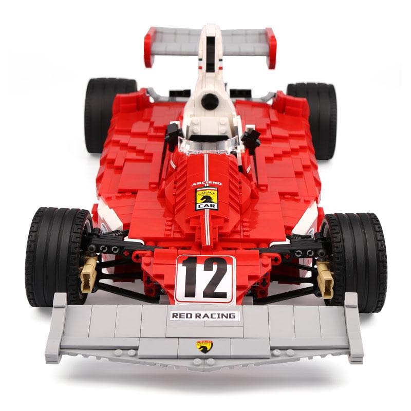 F1 Red Racing Technic Car 2070PCS