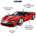 Italian SF90 Hybrid Supercar 4099PCS