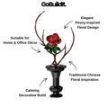 Red Bloom Flower 363PCS