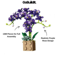Purple Rose Flower 1369PCS