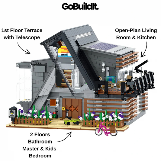 Modern Villa Contemporary Design 3832PCS