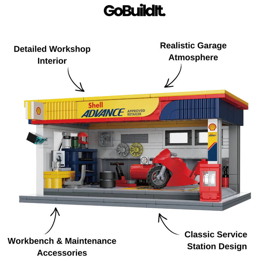 Roadside Service Station 330PCS