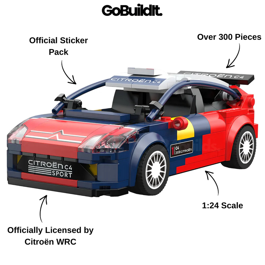 Gobuildit Citroën C4 WRC 298PCS