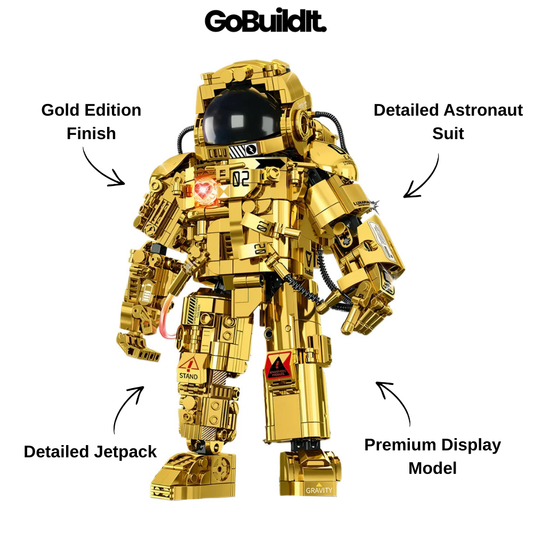 Gold Astronaut Cosmic Explorer 992PCS