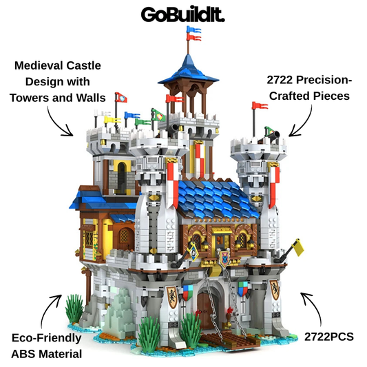 Golden Lion Castle 2722PCS