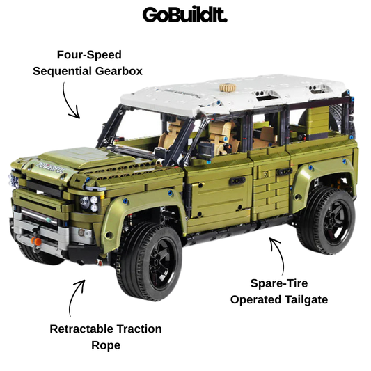 Off Roaded Defender 2758PCS