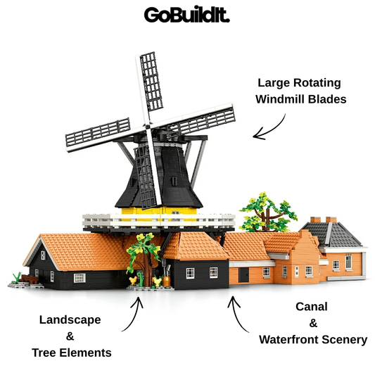 The Countryside Windmill 4801PCS