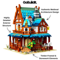 Medieval Village Post 1769PCS