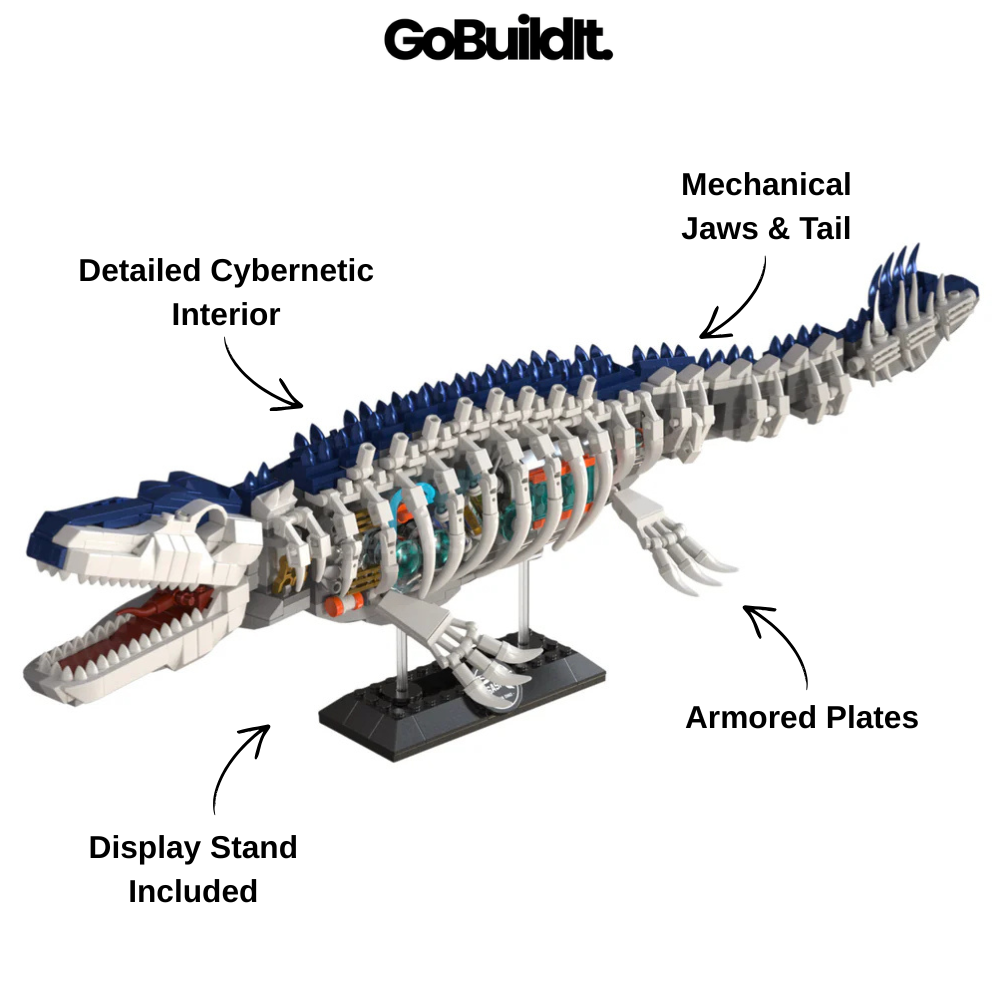 Cyber Mosasaurus Mechanical Creature 1028PCS