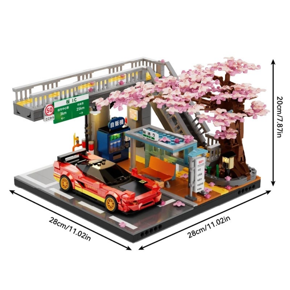 Japanese Skybridge Station 1593PCS