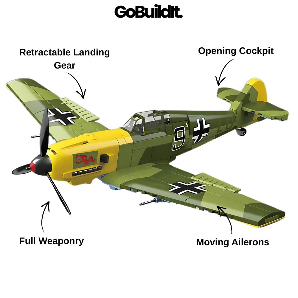 Bf 109 Historic Fighter Aircraft 632PCS