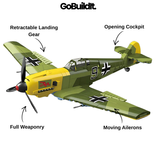 Bf 109 Historic Fighter Aircraft 632PCS