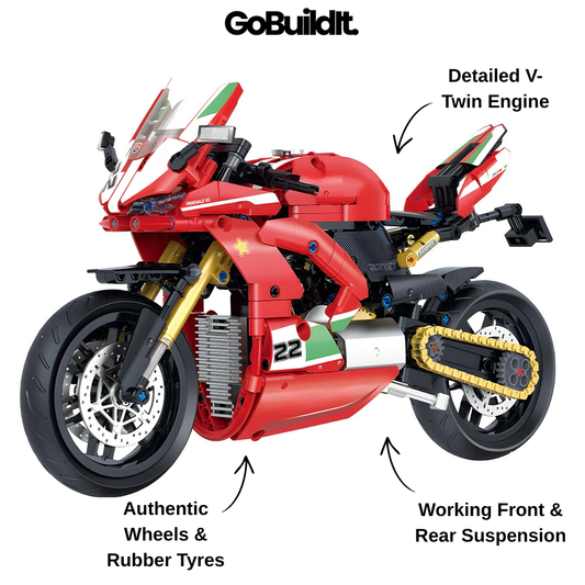 V-Twin Motorcycle 588PCS