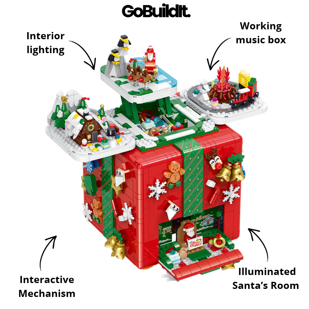 Christmas Treasure Vault 2656PCS