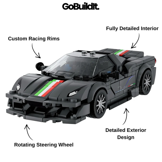 Gobuildit italian Pista Supercar 360PCS