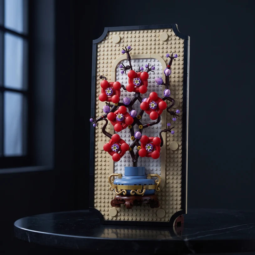 Plum Blossom Wall 529PCS .